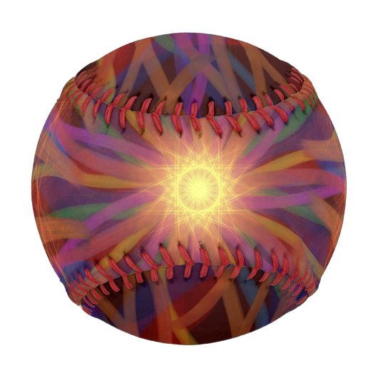 Sonnenblüte – Der Tanz von Licht und Farbe. Baseball (Vorderseite)