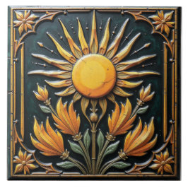 Sonnenblüte Fliese
