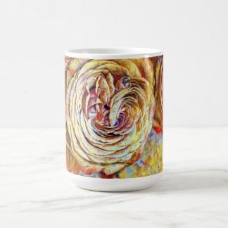 Sonnenblüte Rose Kaffee Tasse