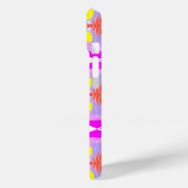 Sonnenblüten-Kaleidoskop Case-Mate iPhone Hülle (Rückseite / Links)