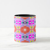 Sonnenblüten-Kaleidoskop-Wurfkissen Tasse (Zentrum)