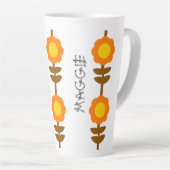 Sonnenblüten-Latte-Mug Milchtasse (Rechte Ecke)