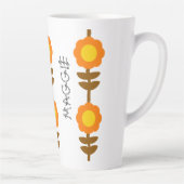 Sonnenblüten-Latte-Mug Milchtasse (Rechts)
