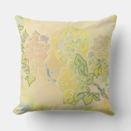 Sonnenblüten quilly look Original Art Pillow Kissen