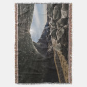 Sonnenbrand am Eingang der Eishöhle Decke (Vorderseite Vertikal)