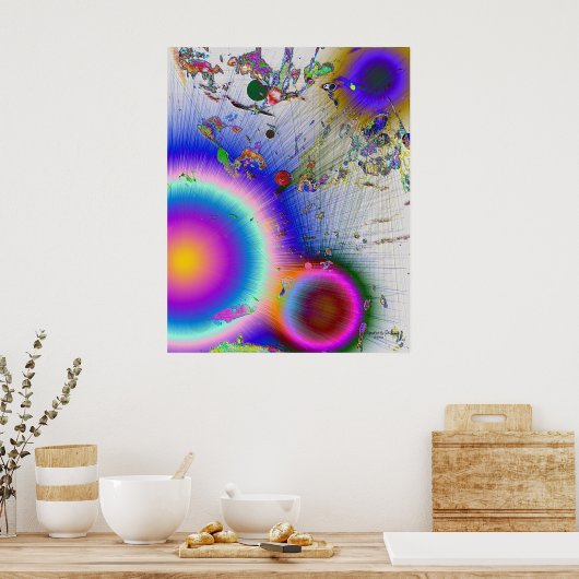 Sonnenbrand, Art Signature Poster (Küche)