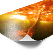 Sonnenbrand Fotodruck (Ecke)