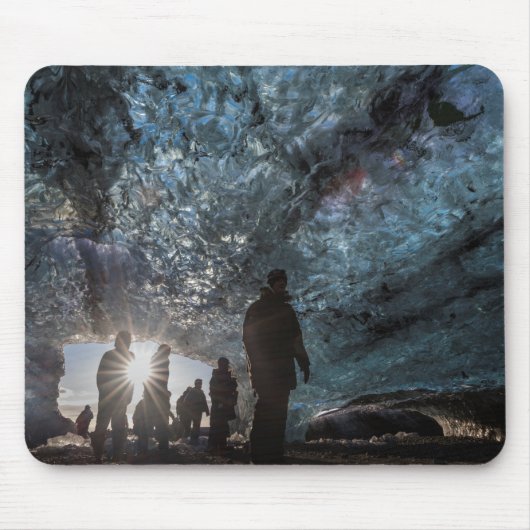 Sonnenbrand in der Eishöhle Mousepad (Vorne)