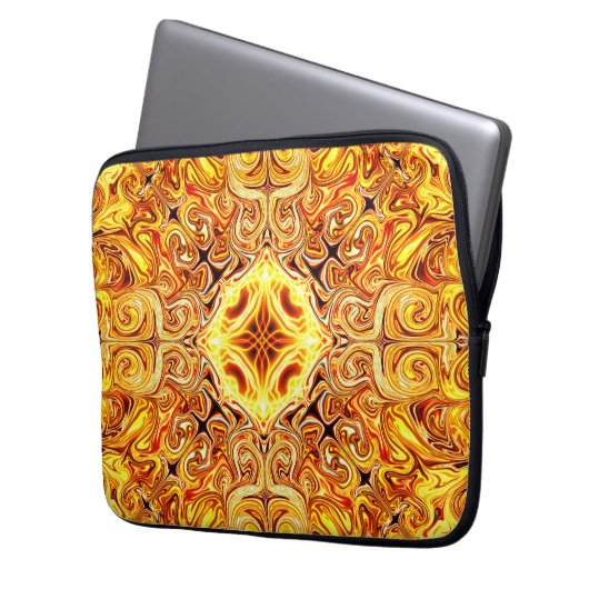 Sonnenbrand Laptopschutzhülle (Vorderseite Links)