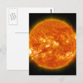 Sonnenbrand oder koronale Massensteigung Postkarte (Vorne/Hinten)