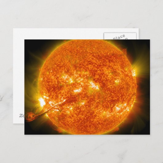 Sonnenbrand oder koronale Massensteigung Postkarte (Vorne/Hinten)