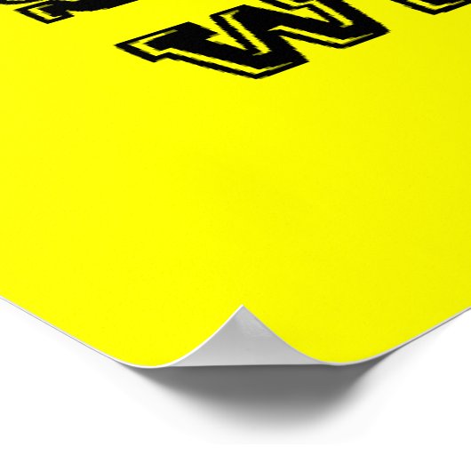 Sonnenbrand-Warnposter Poster (Ecke)