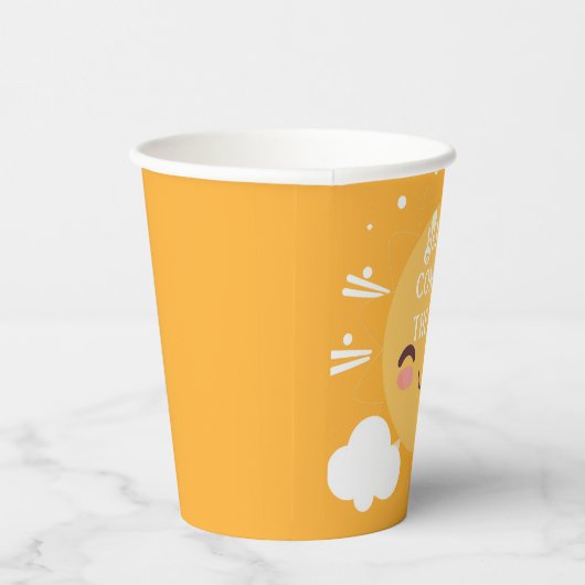 Sonnenbrause Pappbecher (Rechts)