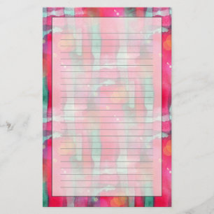 Sonnenbrille abstrakt gestrichen Aquarell Briefpapier