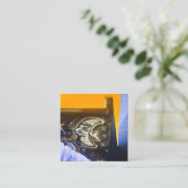 Sonnenbrille am Nachmittag Quadratische Visitenkarte (Stehend Vorderseite)