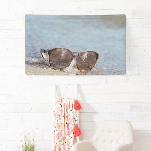 Sonnenbrille am Strand Banner (Insitu)