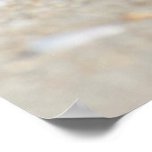 Sonnenbrille am Strand Poster (Ecke)