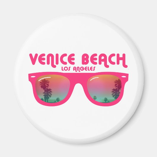 Sonnenbrille am Venice Beach Magnet (Vorne)