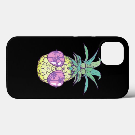 Sonnenbrille Ananas Aloha Hawaii Hawaiian Vacatio Case-Mate iPhone Hülle (Rückseite (Horizontal))