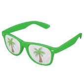 Sonnenbrille auf der tropischen Insel Green Palm T (Schrägansicht)
