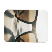Sonnenbrille auf Sand Magnet (Horizontal)