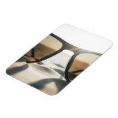 Sonnenbrille auf Sand Magnet (Linke Seite)