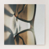 Sonnenbrille auf Sand Puzzle (Horizontal)