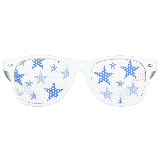 Sonnenbrille aus Blue Stars (Vorderseite)
