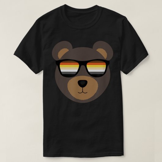 Sonnenbrille aus Gay Bear gestört T-Shirt (Design vorne)