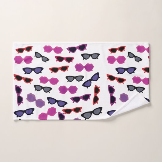 Sonnenbrille Badhandtuch Set (Handtuch)