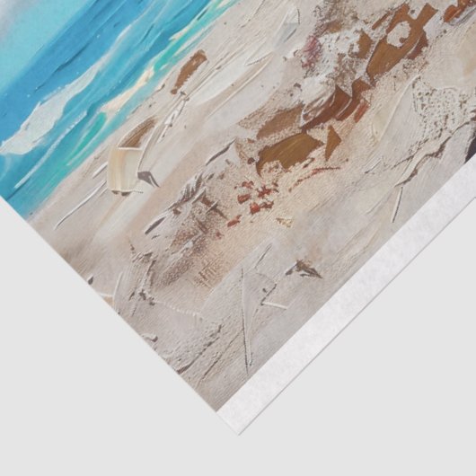 Sonnenbrille Beach Pig Schwimmen Decoupage Seidenpapier (Ausschnitt)