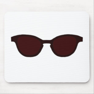 Sonnenbrille Brown Rim Brown Lens The MUSEUM Zazzl Mousepad