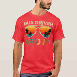 Sonnenbrille Busfahrer ab Dienstleopard letzten Ta T-Shirt