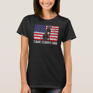 Sonnenbrille Cane Corso Vater Flag American Usa Do T-Shirt