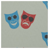 Sonnenbrille-Drama-Masken Stoff (Nahaufnahme)