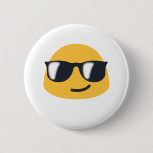 Sonnenbrille Emoji Button