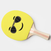 Sonnenbrille Emoji Tischtennis Schläger (Seitenansicht)