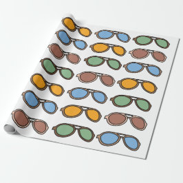 Sonnenbrille farbenfrohe Sommersonnenbrille Geschenkpapier