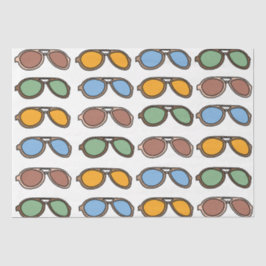 Sonnenbrille farbenfrohe Sommersonnenbrille Seidenpapier