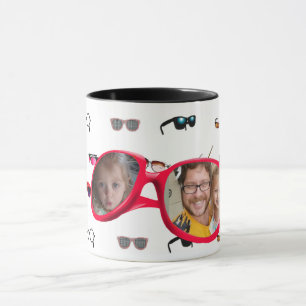 Sonnenbrille Foto Personalisiert Kaffee Tasse