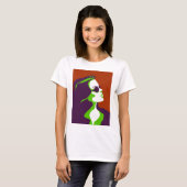 Sonnenbrille-Frau T-Shirt (Vorne ganz)