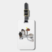 Sonnenbrille-Gepäck-Umbauten Jack-Russells Gepäckanhänger (Vorderseite vertikal)