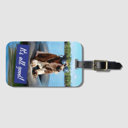 Sonnenbrille Gepäckanhänger (Vorderseite (Horizontal))