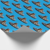 Sonnenbrille Geschenkpapier (Ecke)