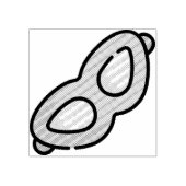 Sonnenbrille Gummistempel (Prägung)