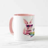 Sonnenbrille Happy Oaster Mens Tasse (Vorderseite Links)