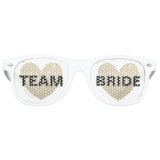 Sonnenbrille - Herz Fab Team Bride (Vorderseite)