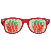 Sonnenbrille in sonnendurchfluteten Erdbeertönen-P (Vorderseite)