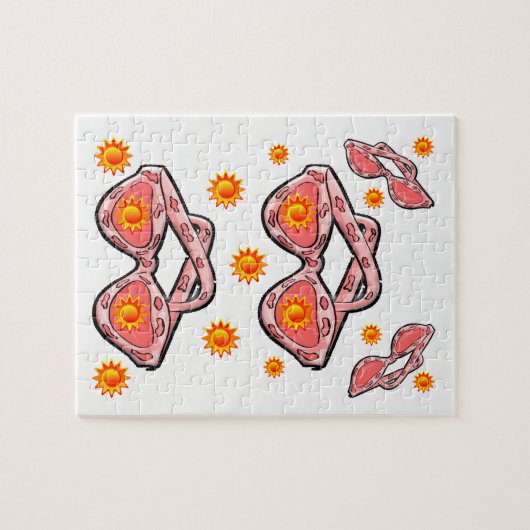 Sonnenbrille Jigsaw Puzzle (Horizontal)