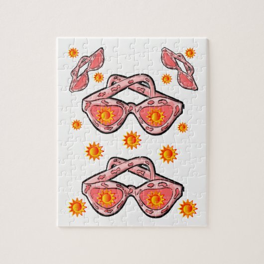 Sonnenbrille Jigsaw Puzzle (Vertikal)